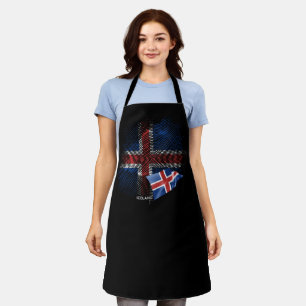 Tablier Drapeau de l'Islande