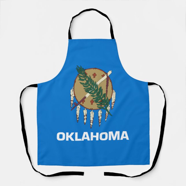Tablier Drapeau de l'Oklahoma (Recto)