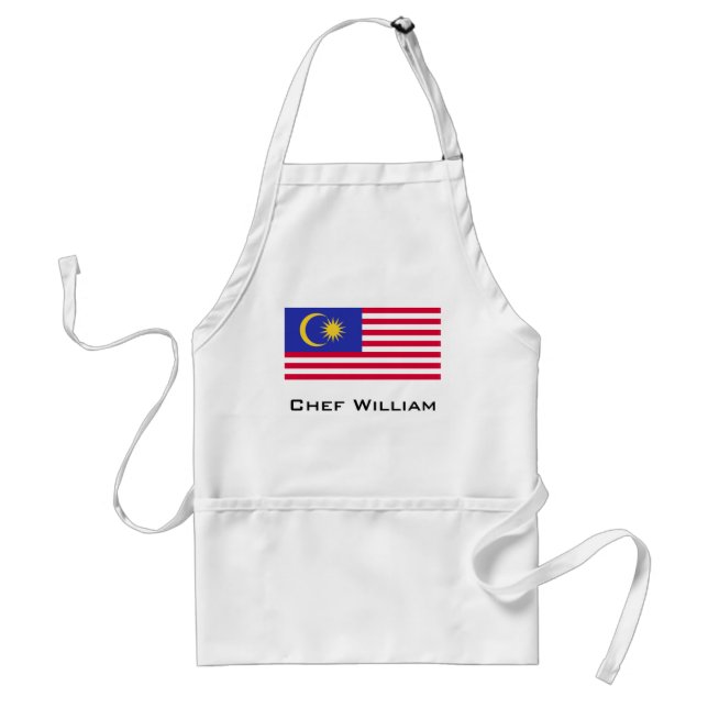 Tablier Drapeau de Malaisie (Devant)