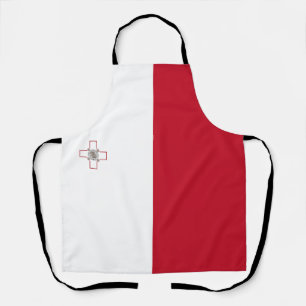 Tablier Drapeau de Malte