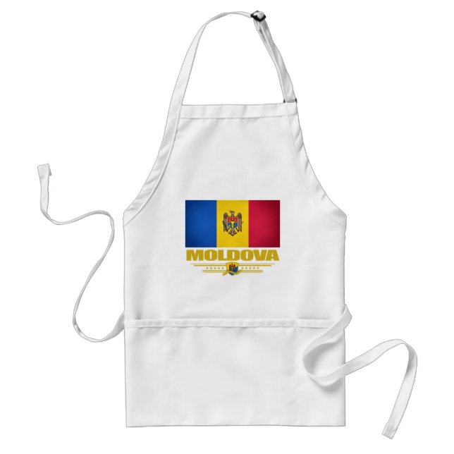 Tablier Drapeau de Moldavie (Devant)