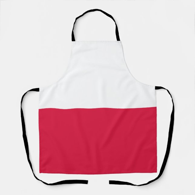 Tablier Drapeau de Pologne (Recto)