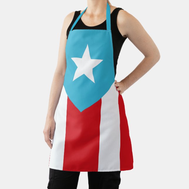 Tablier Drapeau de Porto Rico 1892 (Insitu)