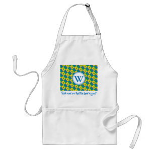 Tablier DRAPEAU DE SAINT-VINCENT Monogramme Écriture S