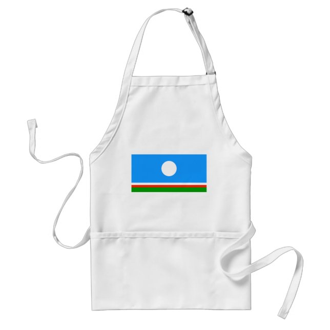 Tablier Drapeau de Sakha (Devant)