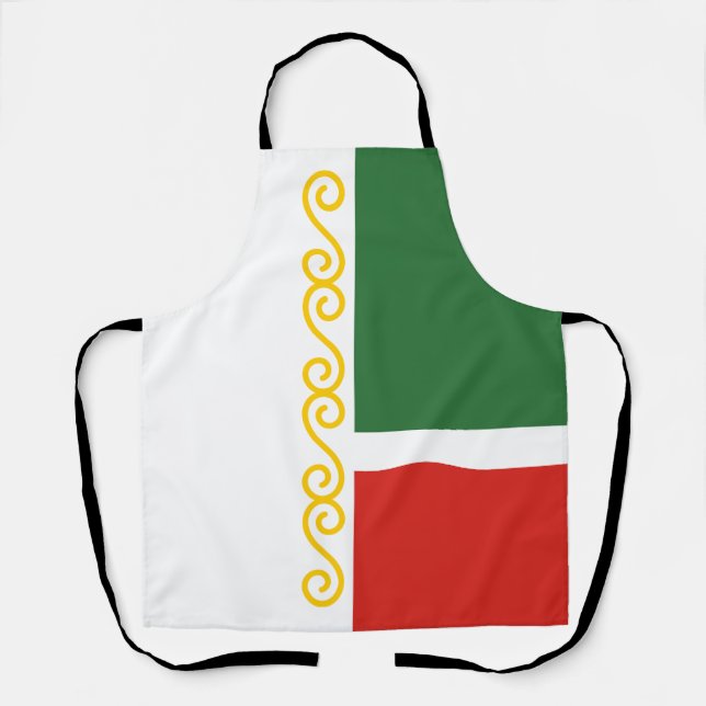Tablier Drapeau de Tchétchénie (Recto)