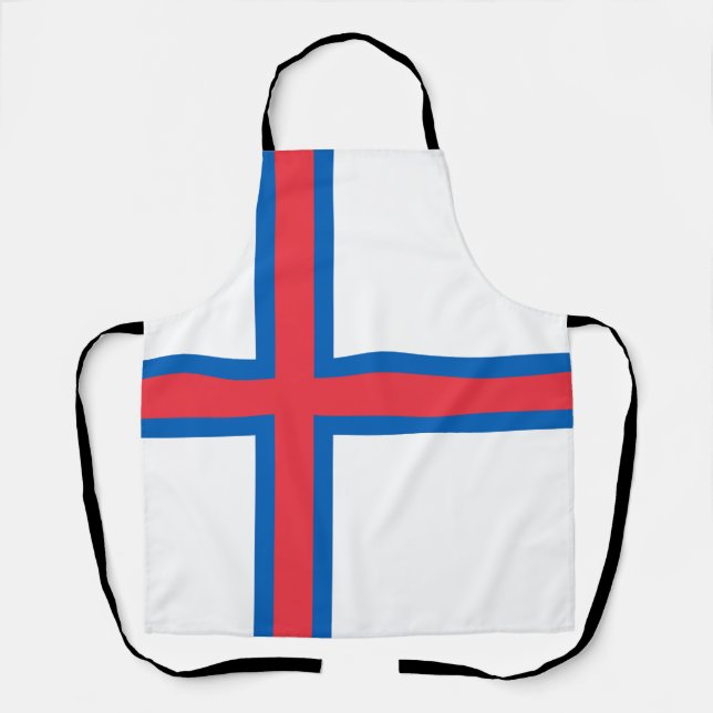 Tablier Drapeau des îles Féroé (Recto)
