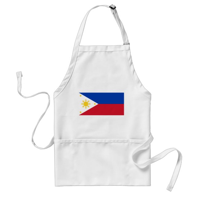 Tablier Drapeau des Philippines (Devant)