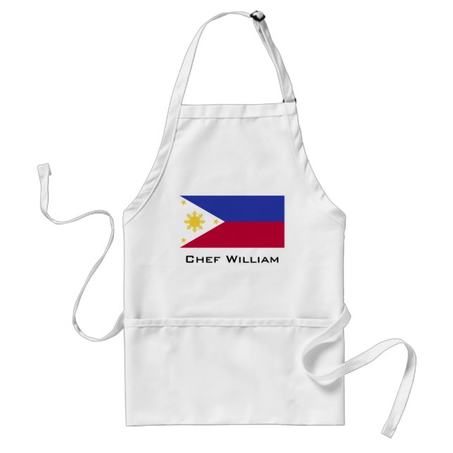 Tablier Drapeau des Philippines (Devant)