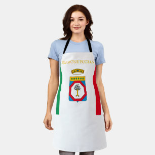 Tablier Drapeau des Pouilles (Italie)