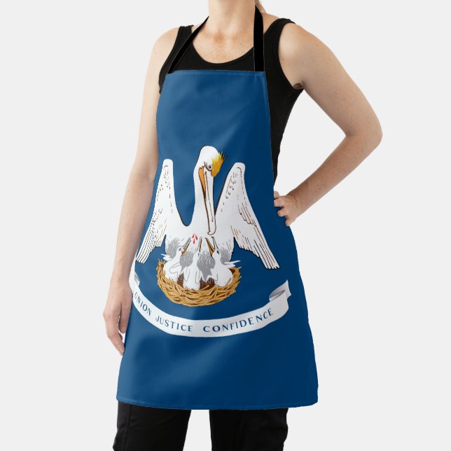 Tablier Drapeau d'État de Louisiane (Insitu)