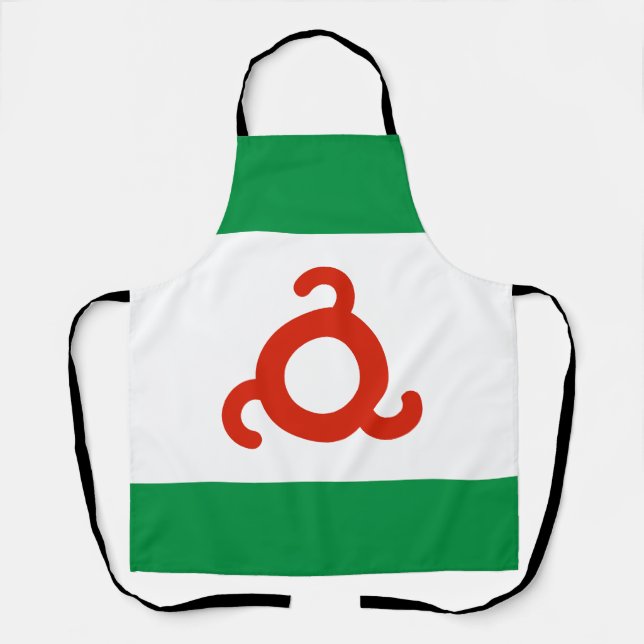 Tablier Drapeau d'Ingushetia (Recto)