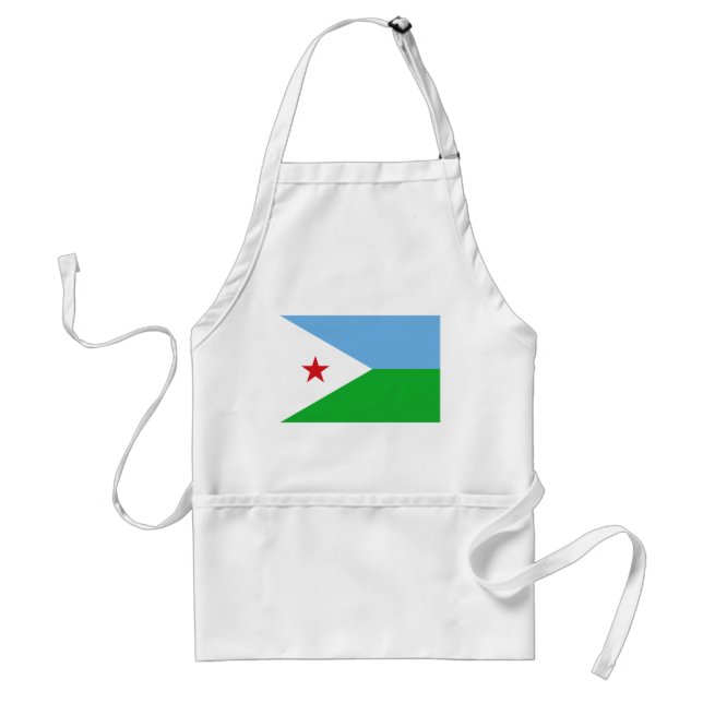 Tablier Drapeau Djibouti (Devant)