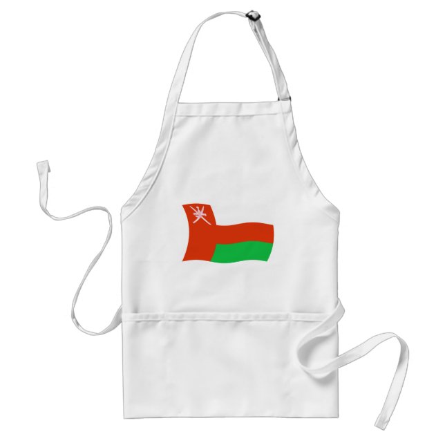 Tablier Drapeau d'Oman (Devant)