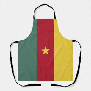 Tablier drapeau du Cameroun