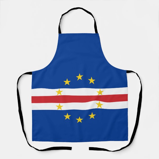 Tablier Drapeau du Cap-Vert (Recto)