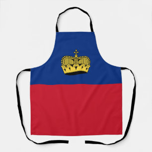 Tablier Drapeau du Liechtenstein