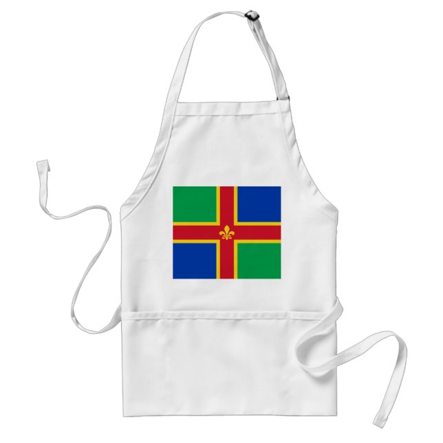 Tablier Drapeau du Lincolnshire Adulte Apron (Devant)