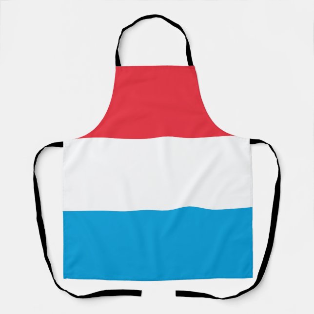 Tablier Drapeau du Luxembourg (Recto)