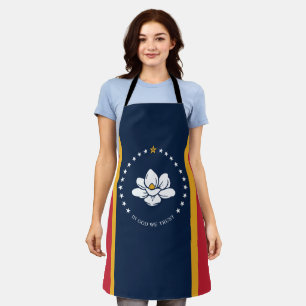 Tablier Drapeau du Mississippi - Nouveau Drapeau de Magnol