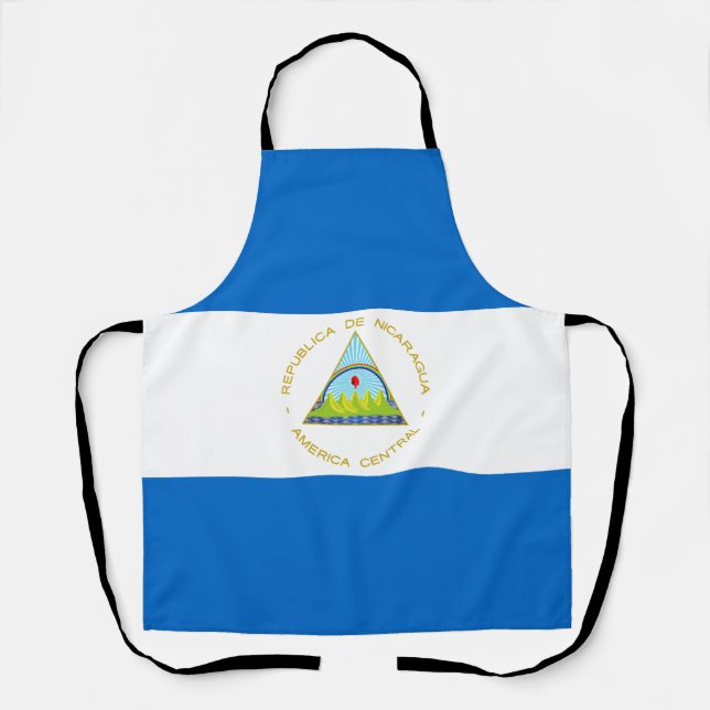 Tablier Drapeau du Nicaragua (Recto)