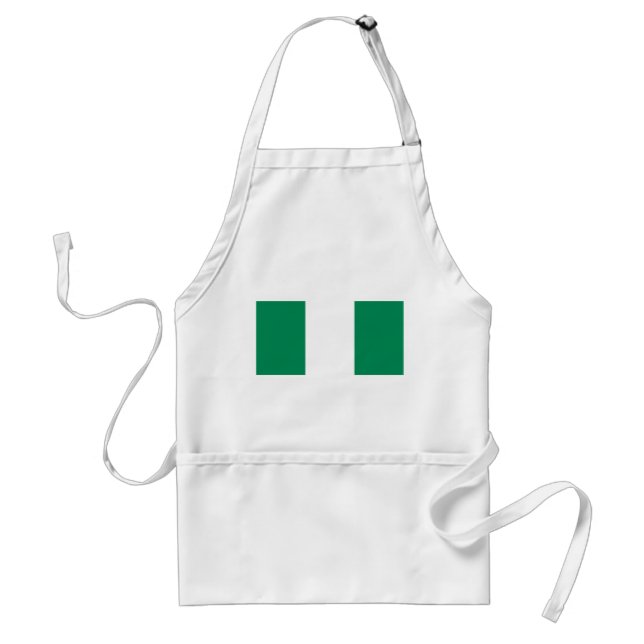 Tablier Drapeau du Nigéria (Devant)