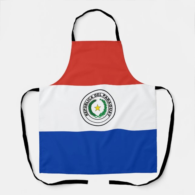Tablier Drapeau du Paraguay (Recto)