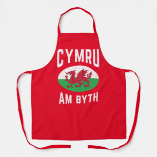Tablier Drapeau du Pays de Galles Cymru Am Byth Fier Gallo