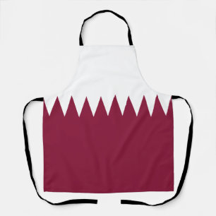 Tablier Drapeau du Qatar