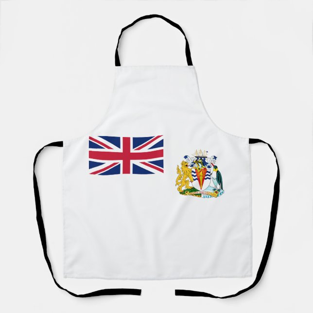 Tablier Drapeau du territoire antarctique britannique (Recto)