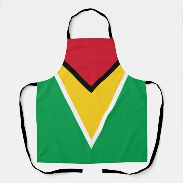 Tablier Drapeau Guyana (Recto)