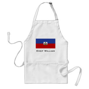 Tablier Drapeau haïtien classique