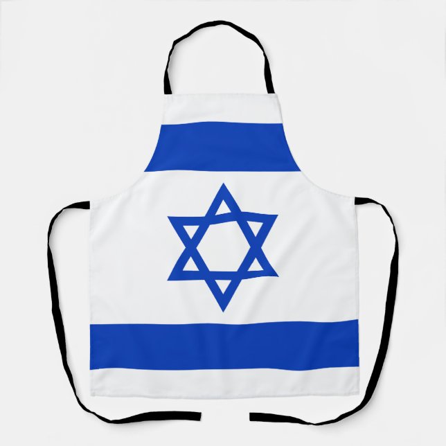 Tablier Drapeau Israël (Recto)
