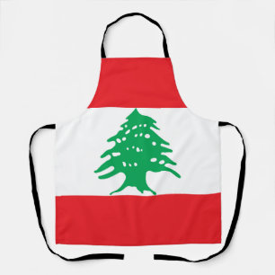 Tablier Drapeau libanais