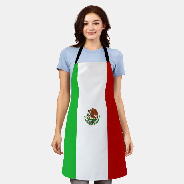 Tablier Drapeau mexicain (Porté)