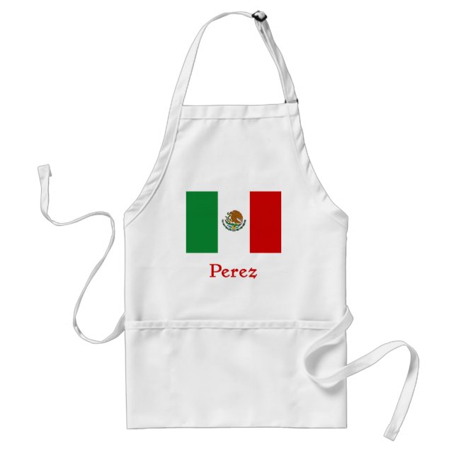 Tablier Drapeau mexicain de Perez (Devant)