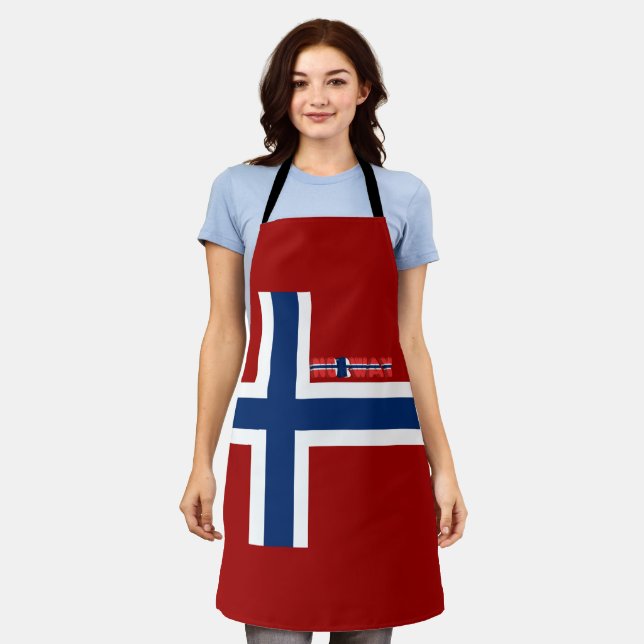 Tablier Drapeau norvégien (Porté)