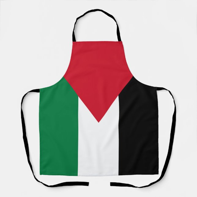 Tablier Drapeau palestinien (Recto)