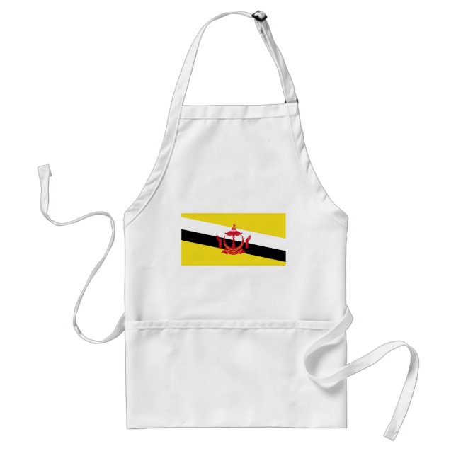 Tablier Drapeau patriotique de Brunei (Devant)