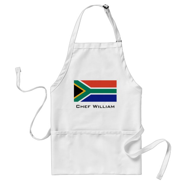 Tablier Drapeau sud-africain (Devant)