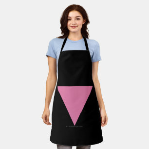 Tablier Drapeau triangle rose de SlipperyJoe's symbole ros