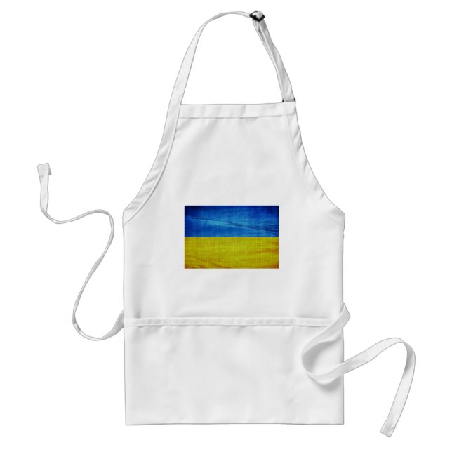 Tablier Drapeau ukrainien stylisé (Devant)