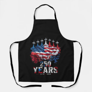 Tablier Drapeau USA 250 ans du 4 juillet anniversaire 1776
