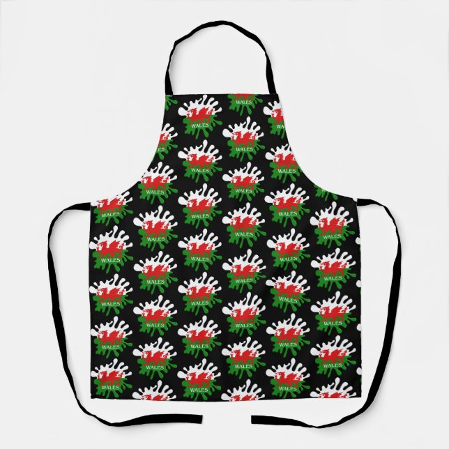 Tablier Drapeau Welsh Cymru (Recto)