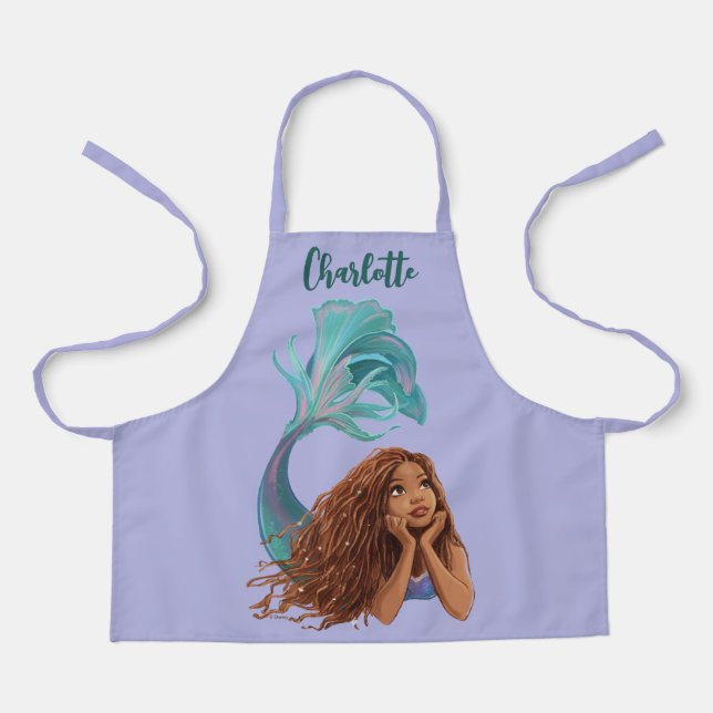 Tablier Dreamy Mermaid Ariel Art (Recto)
