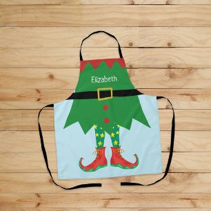 Tablier Drôle cadeau Noël Elf Père Noël Helper Holiday