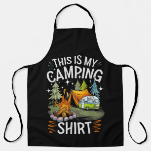 Tablier Drôle C'est Mon Camping Pour Campeur
