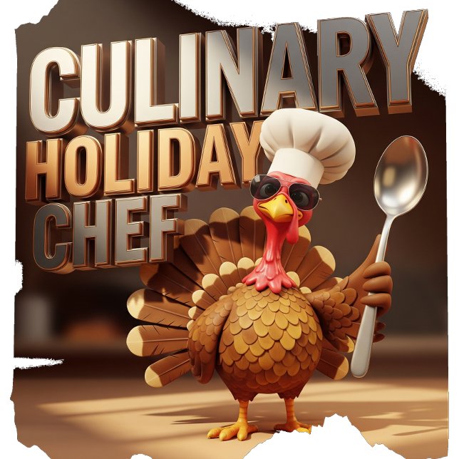 Tablier Drôle culinaire vacances Turquie Chef (Créateur téléchargé)