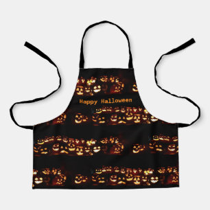 Tablier Drôle Effrayant Éffrayant Halloween Lit Jack O'Lan