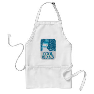 Tablier Drôle Frozen Cool Beans Dessin Art Design